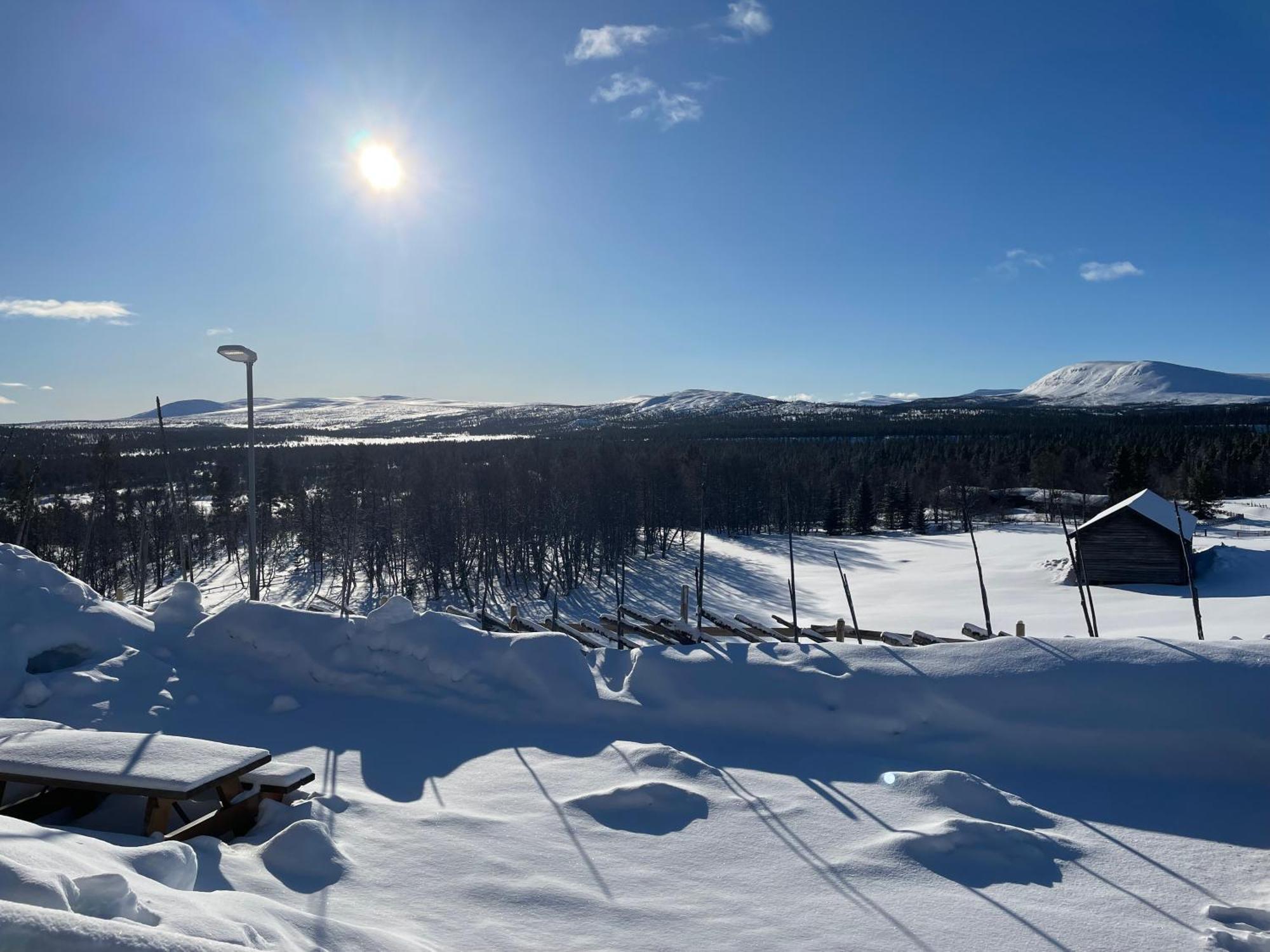 Skjerdingen Hoyfjellshotell Ringebu Ostfjell Buitenkant foto